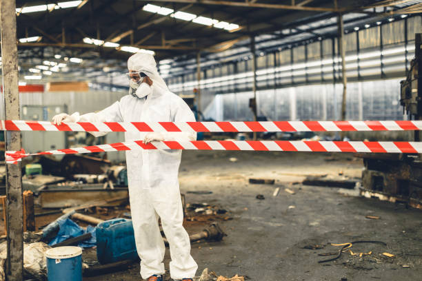 Professional Biohazard technician working in Casstown, OH